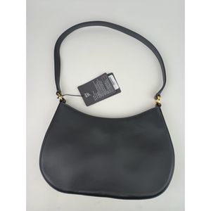 MCM Women's Black Leather Medium Mode Travia Shoulder Bag